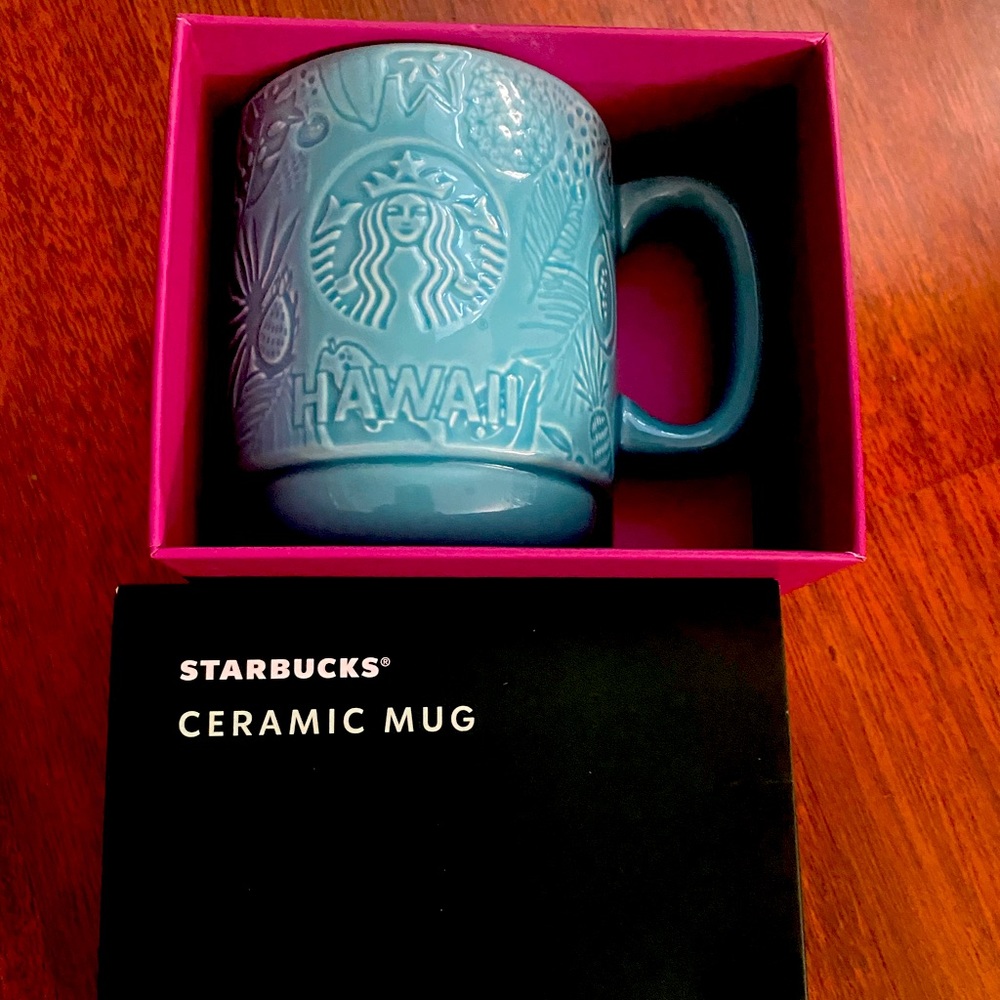 Brand New.Hawaii Collection. Ceramic mug cup. Starbucks